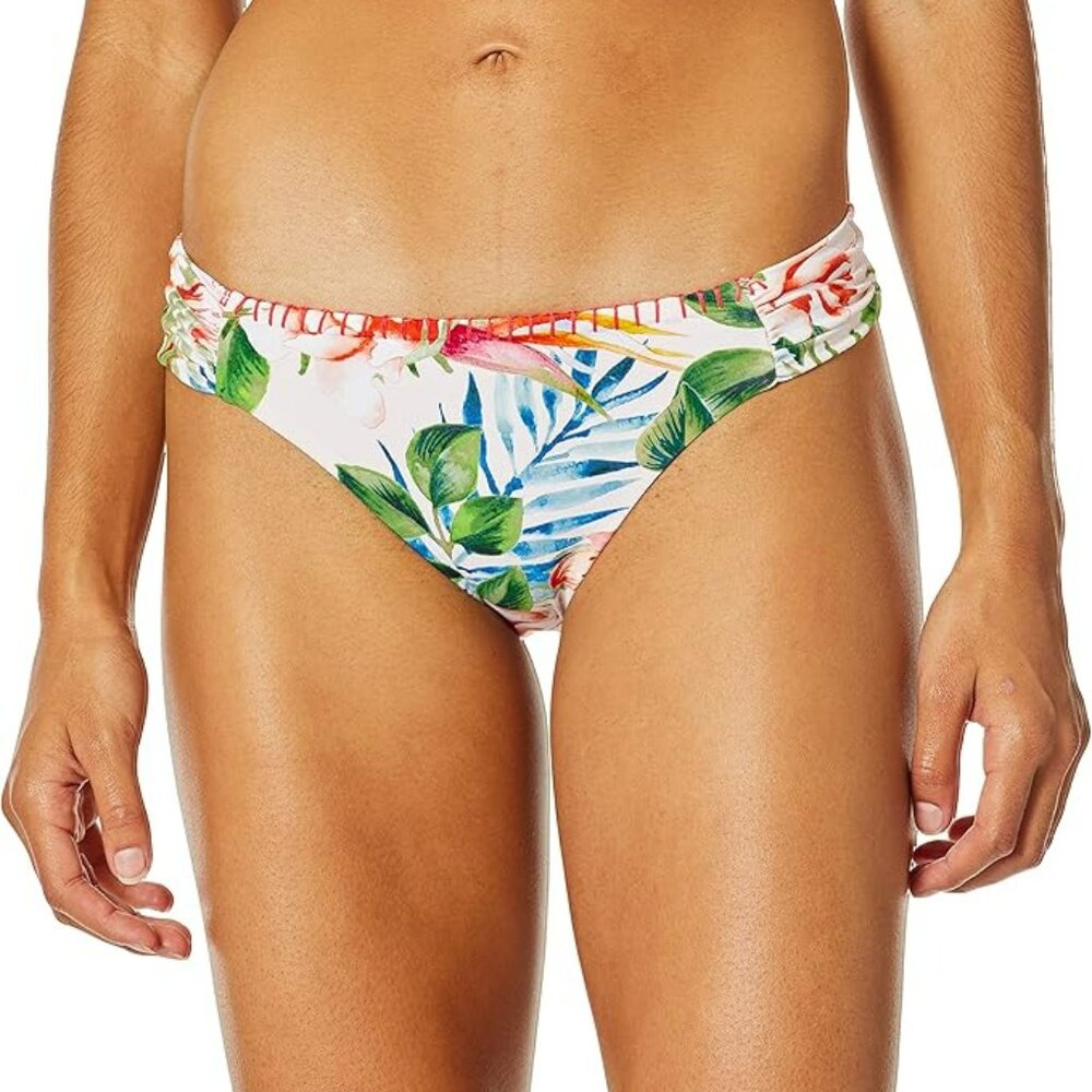 Lucky Brand Womens Standard Skimpy Hipster Bikini Swimsuit Bottom Size Large NWT